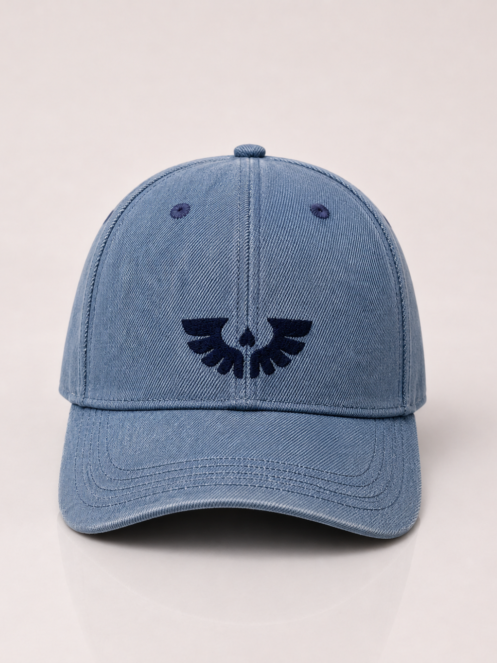 Indigo Denim Washed Cap