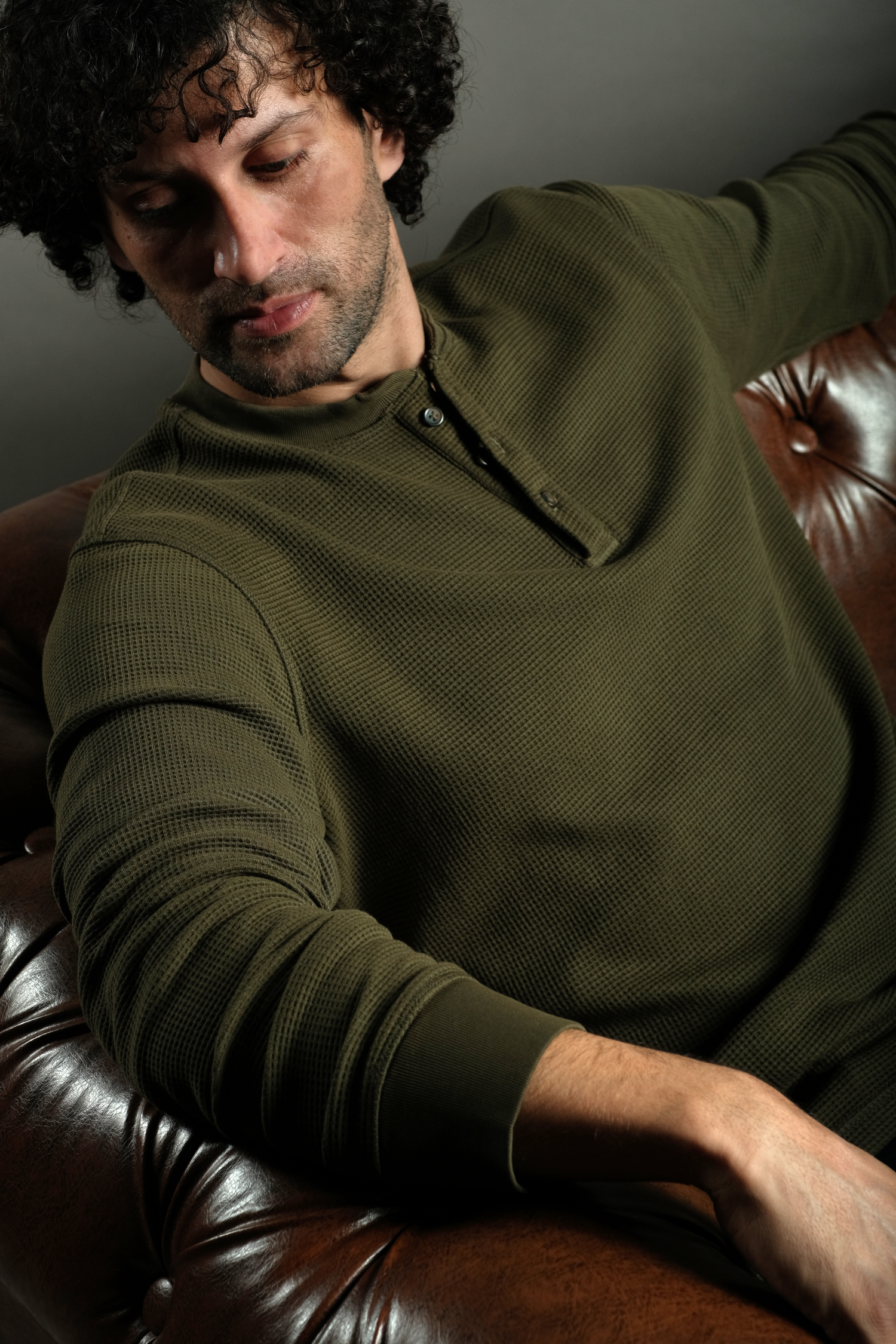 Wild Evergreen Henley