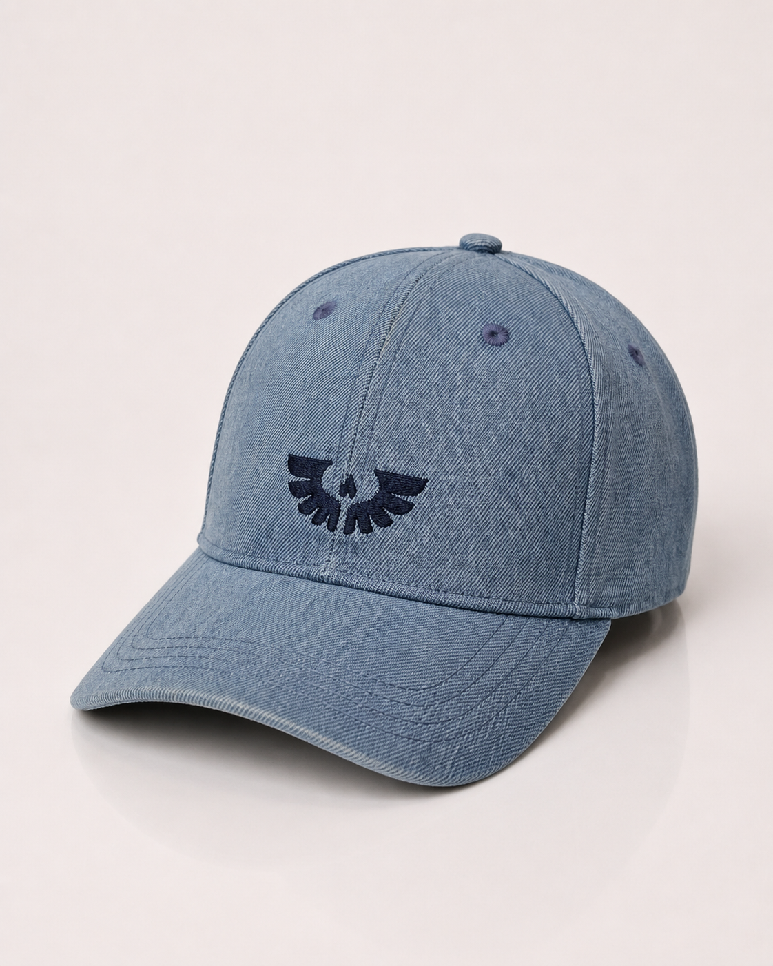 Indigo Denim Washed Cap