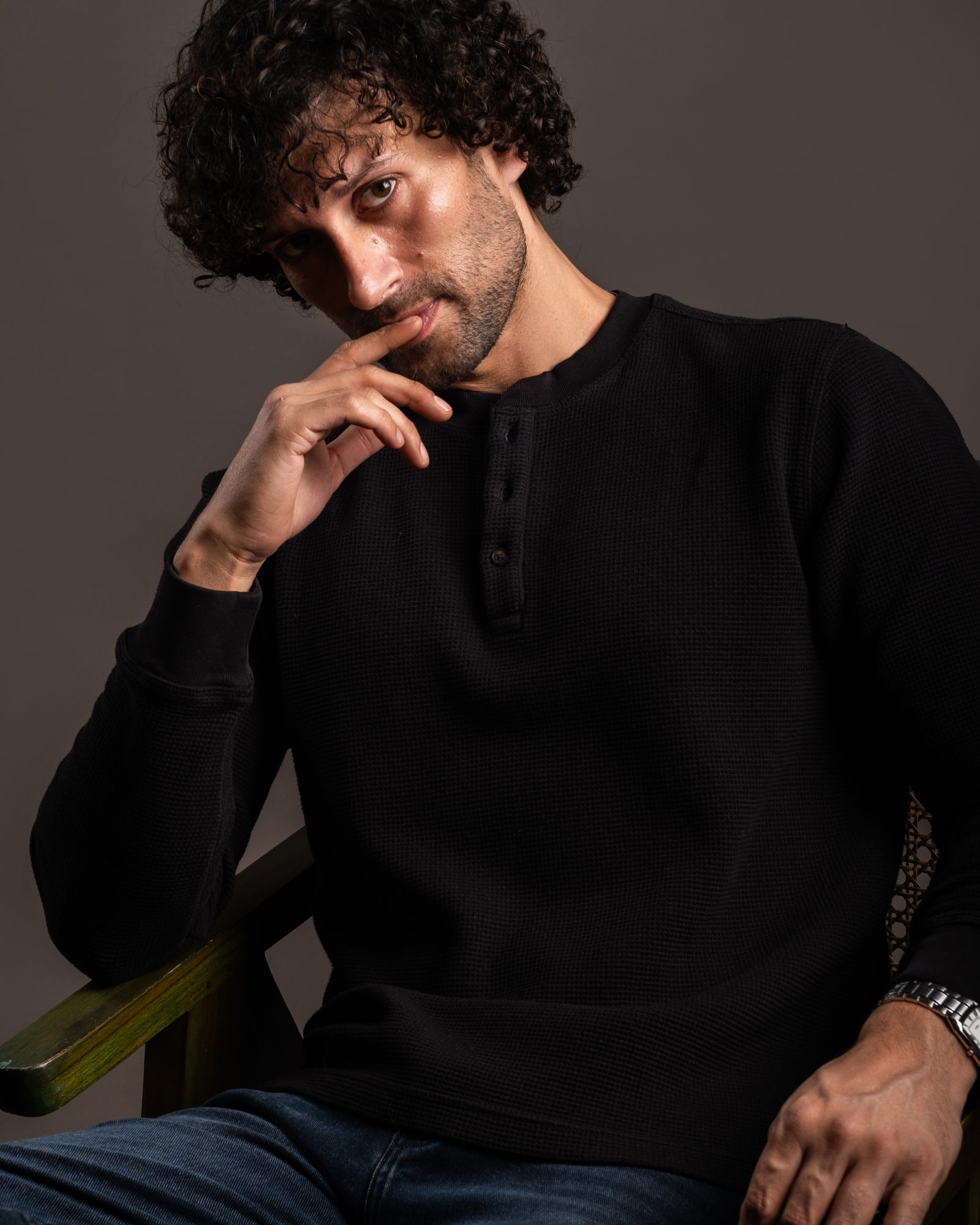 Midnight Solstice Henley