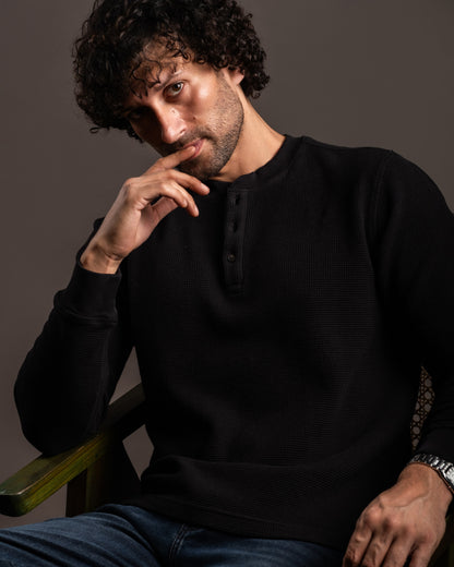 Midnight Solstice Henley