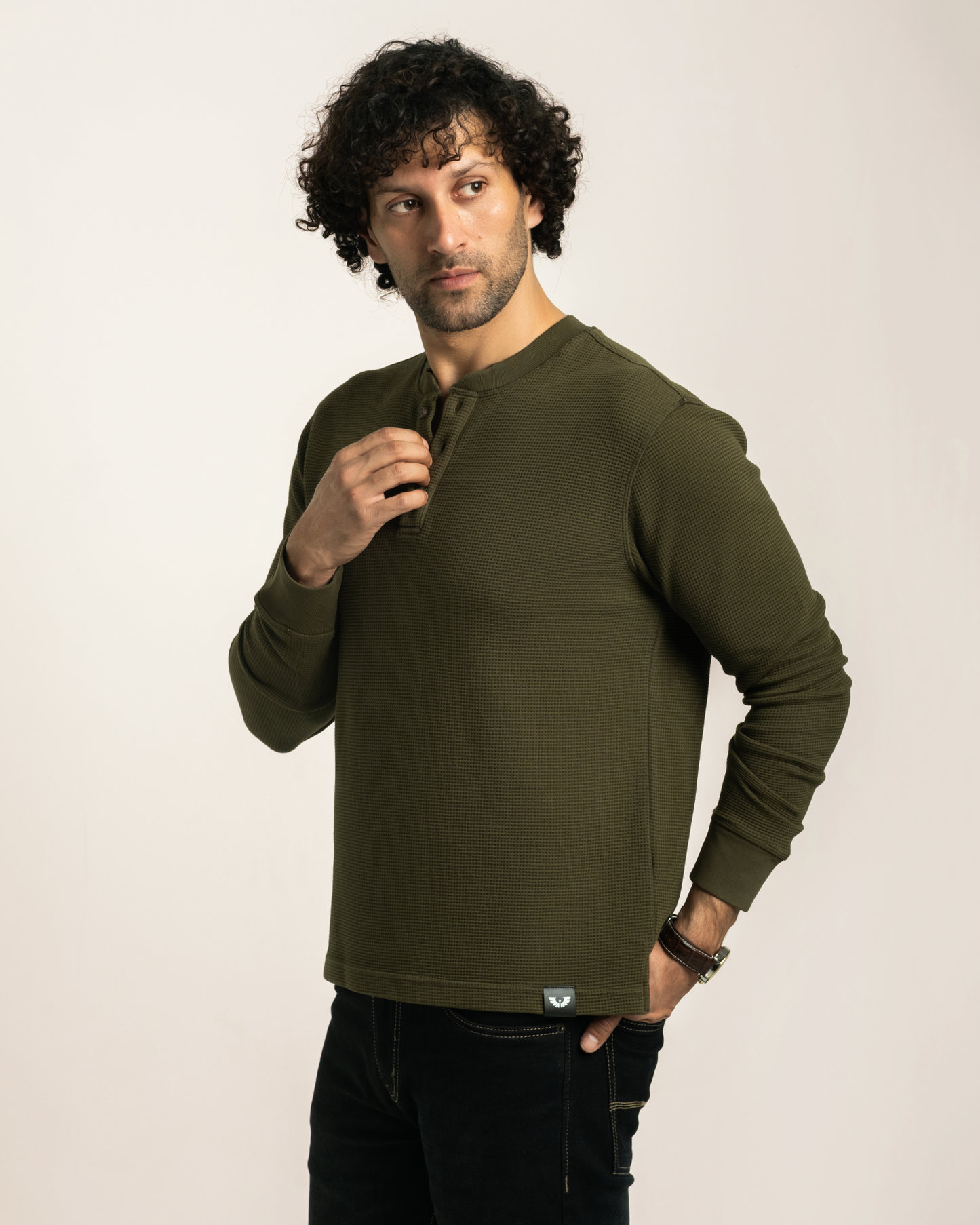Wild Evergreen Henley