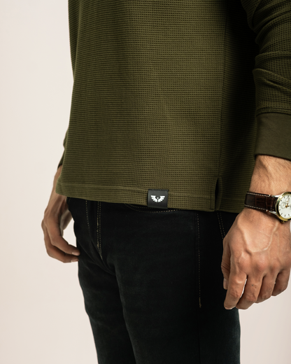 Wild Evergreen Henley